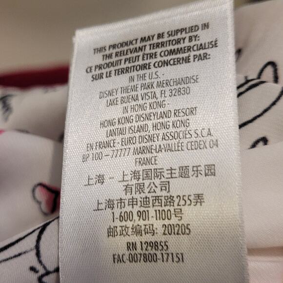 Disney Parks Hong Kong Disneyland HKDL Exclusive Minnie Bow Holiday Medium - Picture 9 of 10